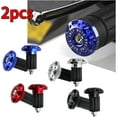 thumbnail image 2 of HAGSYCT 2PCS CNC Motorcycle Handlebar End Weights - Aluminum Alloy Bar End Sliders for Dirt Bike, Cruiser & Sport Bike - Vibration Dampening Grips, 2 of 2