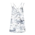 thumbnail image 5 of Taqqpue Women's Plus Size Tank Tops Sleeveless Cotton Flowy Floral Print V Neck Blouses Shirts Spaghetti Strap Summer Tops Casual Loose Fit Beach Vacation Tunic T Shirt for Women S-XXL, 5 of 6