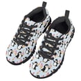 thumbnail image 3 of Uourmeti Kids Penguin Shoes for Girls Ice Cream School Cute Sneakers Breathable Lightweight Anti-Slip Athletic Shoe Fashion Lace up Running Shoes US 2.5, 3 of 7