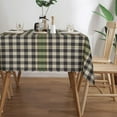 thumbnail image 3 of Rectangle Table Cloth, Scottish Clan Burns Check Tartan Plaid Resistant Washable Tablecloth Decorative Table Cover for Dining, Indoor and Outdoor, 3 of 6