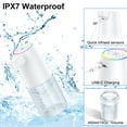 thumbnail image 6 of Automatic Soap Dispenser Touchless Rechargeable Wall Mounted,AILKIN 15oz/450ml 4 Gears Adjustable IP7X Waterproof Foaming Dish Soap Dispenser for Bathroom,Countertop,Sink,Kitchen(for Foam Only), 6 of 9