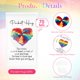 thumbnail image 3 of Set de regalo Pocket Hug Mindsoft 70 Rainbow tejido a mano, 3 of 7