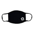 thumbnail image 1 of Star of David Symbol Black Face Mask Magen David Shield Martyrdom and Heroism, 1 of 3