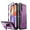 Purple, variant on FITO For Samsung Galaxy A14 5G Case, Phone Case with Screen Protector and Kickstand (Purple)