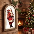 thumbnail image 7 of 2026 Christmas Indoor Decoration Vintage Christmas Wooden Framed Sign. Arched Frame Xmas Wall Art. Tabletop Hanging Purpose Decor For Holiday Indoor Home Party Ornament, 7 of 7