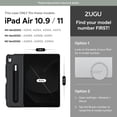 thumbnail image 2 of Funda ZUGU para iPad Air (M2) de 11 pulgadas (2024) y iPad Air 4 y 5 de 10,9 pulgadas, 2 of 7