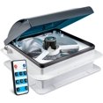 thumbnail image 1 of Hike Crew 14” Roof Fan, 6-Speed, RV & Motorhome Fan W/ Remote & Auto Temperature, 1 of 6