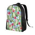 thumbnail image 2 of Fotbe Flowers and Cactus Travel Laptop Backpack, Business Slim Sturdy Laptops Backpack, Water Resistant College School Computer Bag Gift for Men & Women Fits 15.6 Inch Notebook, 2 of 8