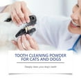 thumbnail image 6 of Pet Teeth Whitening Powder, Dog Cat Dental Care Breath Freshener, Oral Hygiene Plaque Tartar Remover, No-Brush Teeth Cleaning Solution for Pets, Pet Supplies, 6 of 9