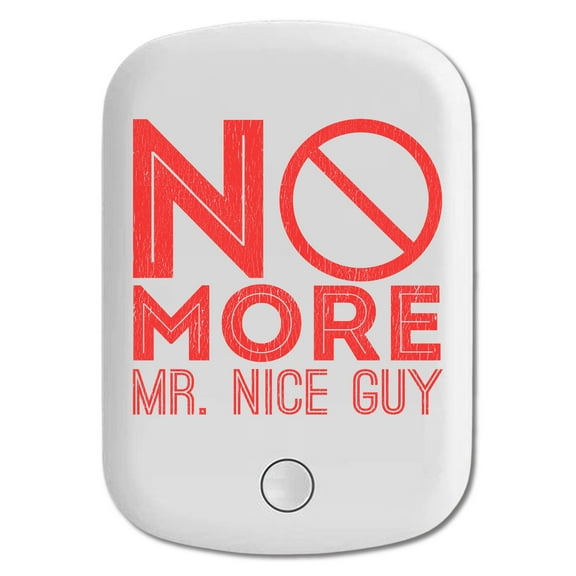 DistinctInk Magnetic Battery Pack, 5000 mAh Wireless Portable Charger with USB-C Cable, Compatible with MagSafe iPhone 14 / 13 / 12 Series - No More Mr. Nice Guy