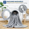 thumbnail image 6 of Cowin Electric Heated Blanket Twin size - 62"x84" Heating Blanket with 10 hours Auto-off, 4 Heating Levels, Soft Flannel, 6 of 7