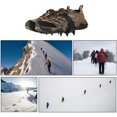 thumbnail image 4 of Crampones de 4 dientes para exteriores, escalada en hielo, senderismo, esquí, zapatos de nieve, picos, pinza de hielo antideslizante para invierno Kuyhfg Bienvenido a Kuyhfg, 4 of 5