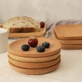 thumbnail image 2 of Set of 3 Trays Dessert Plate for Kitchen Pallet Square Tray Steak Plate Square Wooden Plate, 2 of 6