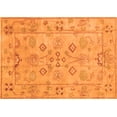 thumbnail image 1 of Ahgly Company Indoor Rectangle Persian Orange Traditional Area Rugs, 8' x 12', 1 of 1