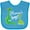 Turquoise, variant on Inktastic Memaw Boy Grandson Dinosaur Boys Baby Bib
