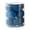Blue, variant on Silver Silver Glitter Christmas Ornaments Shatterproof For Tree Decorations With Hanging Rings And Festive Appeal