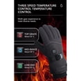 thumbnail image 5 of 100Fens Heated Glove Liners Men Women - Battery Hand Warmer Gloves For Winter Motorcycle Skiing Camping Fishing Hunting, 5 of 9