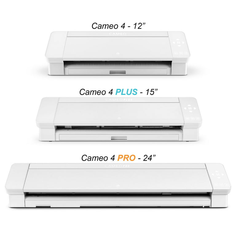 Cameo 4 vs Cameo 4 Plus vs Cameo 4 Pro  In this video I am comparing the  Silhouette Cameo 4 to the Cameo 4 Plus and the Cameo 4 Pro. Are
