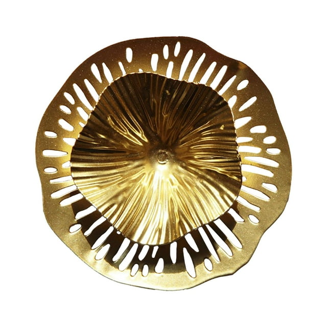 Decoración de pared de metal con forma de disco irregular, decoración para colgar en la pared, sofá nórdico S