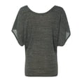 thumbnail image 3 of BELLA + CANVAS - NIB - Female - Women’s Flowy Draped Dolman Tee, 3 of 5