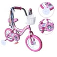 thumbnail image 3 of USToyOutlet 12" Kid's Beginner Bicycle for 2-4 Years Old Boys' and Girls' Bike Foam Tire for Indoor Use No Brake - Pink, 3 of 8