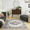 thumbnail image 5 of Nourison Passion Persian Ivory Blue 8' x 10' Area Rug, (8x10), 5 of 10