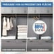 thumbnail image 4 of Bolsas de Vacío para Ropa - Paquete de 20 Bolsas de Almacenamiento Reutilizables de 40 X 30 cm Bolsas de Vacío con Sello y Bolsas de Viaje Ahorradoras de Espacio, 4 of 5