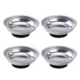 thumbnail image 1 of 4 Pièces en Acier Inoxydable de 3 Pouces Pièces Magnétiques Rondes Plateau Bol Vis Outils Pièces Porte-Plateau, 1 of 7