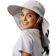 thumbnail image 5 of Advancent Sombrero para el sol Sombrero de pesca plegable impermeable Sombrero de pesca de luz solar ajustable de nylon Gorra de nylon para exteriores No.02 2piezas Advancent CBP160644, 5 of 6