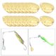 thumbnail image 5 of Cuchillas de cuchara de pesca Cucharas de pesca para hacer cebo Aparejos de pesca DIY Pesca mi, 5 of 9