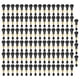 thumbnail image 2 of Vástago de válvula de neumático, 100 piezas, vástago de válvula a presión para motocicleta y automóvil, vástago de válvula de goma con acabado de lujo, 2 of 9