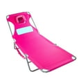 thumbnail image 3 of Ostrich Comfort Lounger Face Down Sunbathing Beach Chair, Pink (4 Pack), 3 of 6
