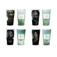 thumbnail image 2 of Set de vasos de pinta JUST FUNKY The Walking Dead New Asset x4, 2 of 2