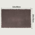 thumbnail image 7 of Unique Bargains Soft Absorbent Washable Thick Bath Rugs Brown 20" x 32", 7 of 7