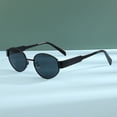 thumbnail image 4 of 2026 Fashionable Oval Metal Full-Rim Sunglasses, Unisex Sunglasses for Men and Women in European and American Style, 4 of 8