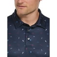 thumbnail image 4 of Ben Hogan Men's and Big Men’s Conversational Print Golf Polo Shirt, up to Size 5XL, 4 of 4