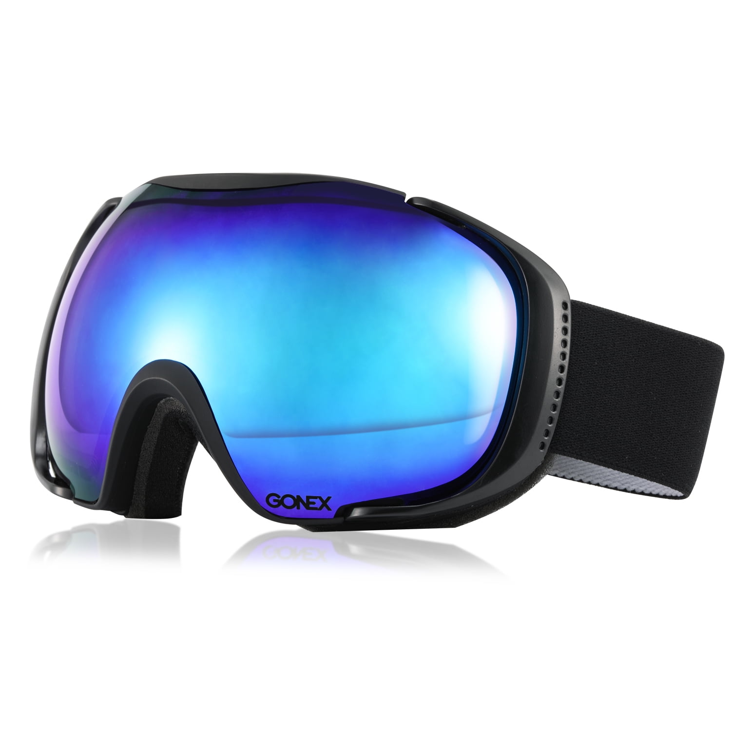 Gonex Polarized Ski Goggles Anti-fog Anti-glare Snow Goggle UV400 Protection with Oversized Double Spherical Lens by