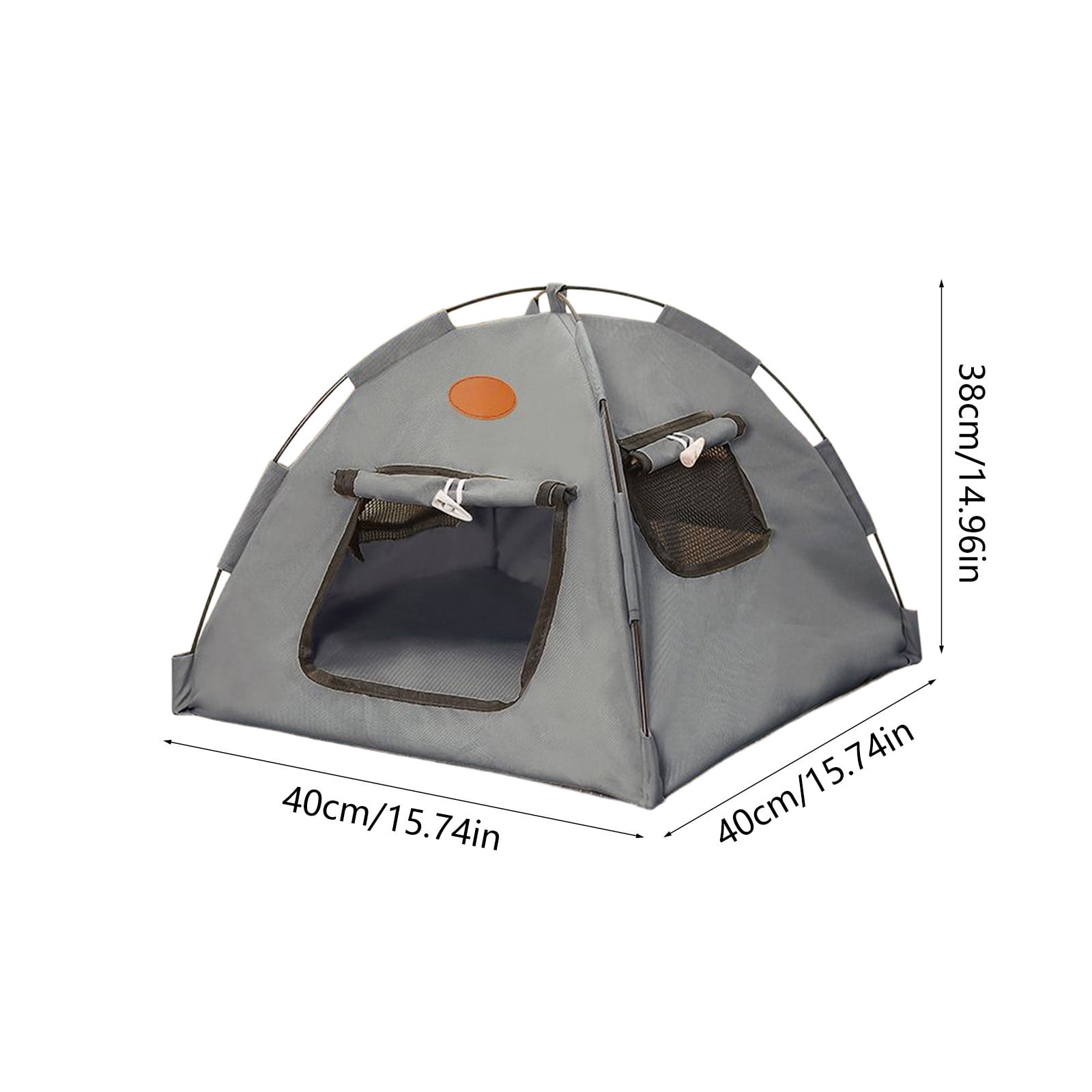 All Season Pet Tent Shelter With Washable Design, Semi Enclosed Bed for Cats Dogs Indoor Outdoor Travel Camping Portable Pet House