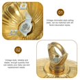 thumbnail image 2 of Chandelier Canopy Light Fixture Mounting Bracket Copper Pendant Light Hook Plate, 2 of 3