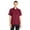 Burgundy, variant on Vtex 0920-1608 Uncommon Threads Womens Utility Shirt 5 Button, Navy - 4XL