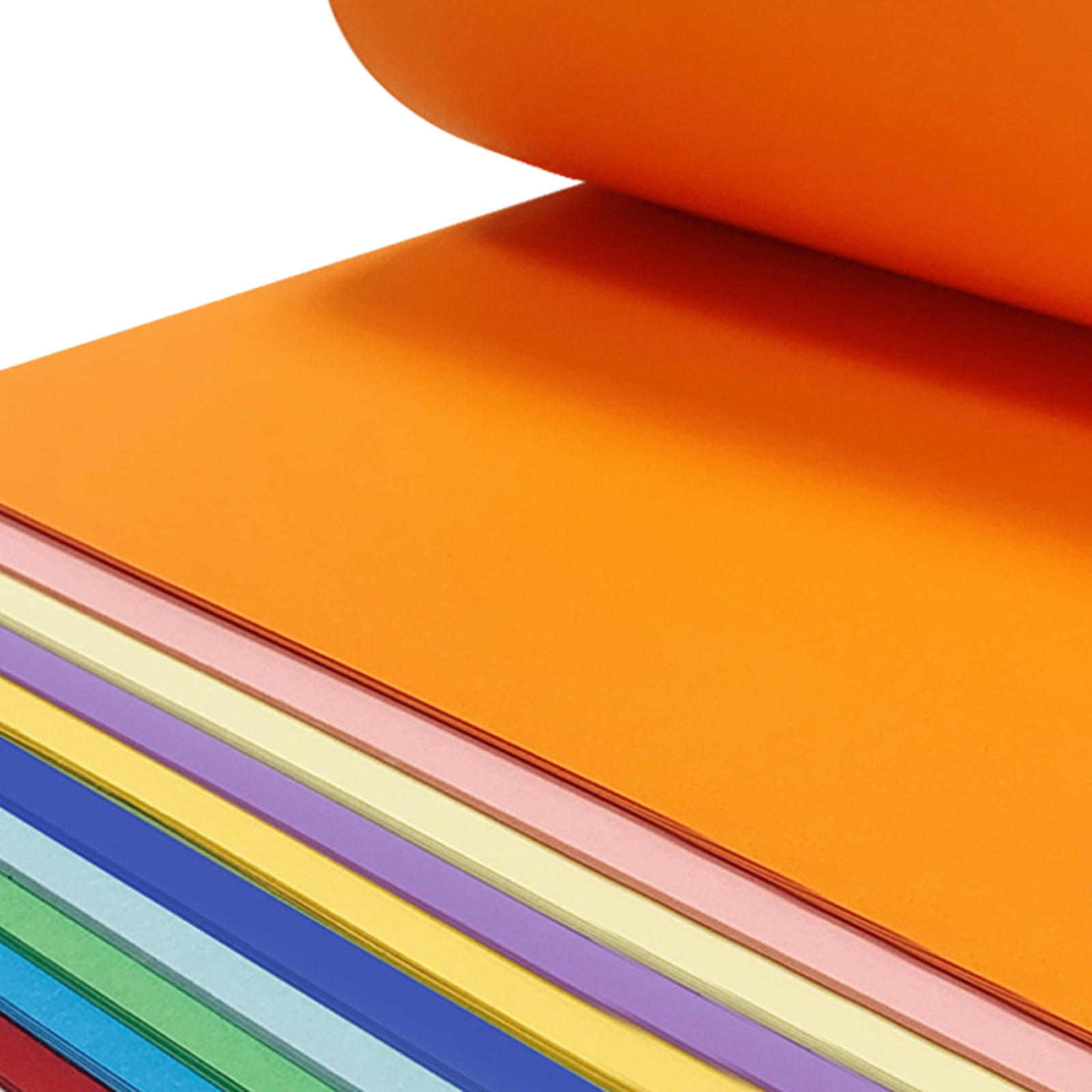 50 Sheets Colorful 8K Folding Paper Double Sided for Art Craft, DIY Arts, School, Coloured Paper, Handmade Folding Paper