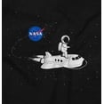 thumbnail image 2 of NASA Astronaut Space Shuttle Surfing Men's Graphic T Shirt Tees Brisco Brands S, 2 of 4