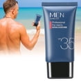 thumbnail image 1 of Crema de protección solar refrescante con aislamiento UV para el rostro y el cuerpo para hombres bloqueador solar hidratante crema de bloque transparente de secado de larga ANGGREK Otros, 1 of 8
