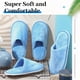 thumbnail image 3 of Pantuflas desechables Twistover Twistover para niños, 12 pares, azules, 3 of 7