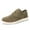 Khaki, variant on Men's Breathable On Casual Shoes Comfortable Flat Sole Sneakers For Daily Wear With Jeans Shorts Pants Spring Summer Fall 7.5 Grey