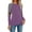 Purple, variant on Women's Maternity Nursing Shirt Top Long Sleeve Patchwork Breastfeeding Clothes