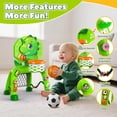 thumbnail image 3 of Aro de Baloncesto y Portería de Fútbol para Niños Pequeños de 1 a 3 Años, 3 of 8