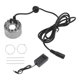 thumbnail image 1 of 12 Lights Colorful Fog Maker Stainless Steel Water Mist Atomizer for Aromatherapy Oxygen Bar Waterscape Atomized Bonsai US Plug 110?240V, 1 of 5