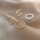 thumbnail image 1 of Anillo de traje femenino retro nicho personalidad anillo de perla anillo estilo frío alto sentido joyería de mano, 1 of 6