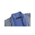 thumbnail image 3 of Lars Amadeus Men's Shawl Collar Contrast Color Knit Cardigan, 3 of 6